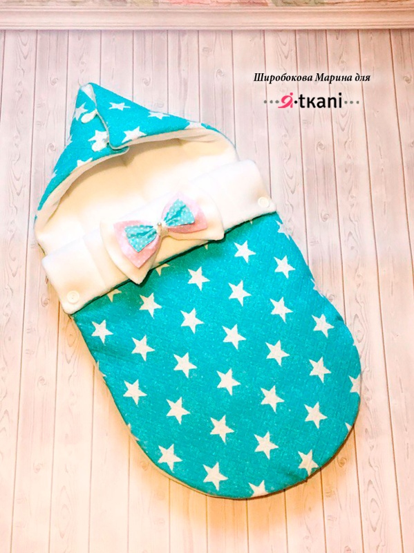 Конвертик на выписку для малыша